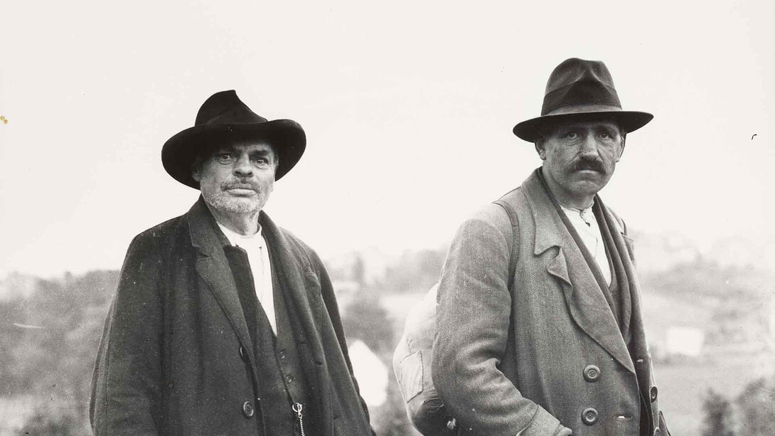 August Sander, Landstreicher, 1929 [späterer Abzug aus den 1950er-Jahren]. Mit freundlicher Genehmigung der Staatsgalerie Stuttgart