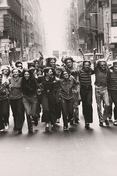 Peter Hujar, Gay liberation front poster image (detail), 1969. Courtesy of Morgan Library & Museum