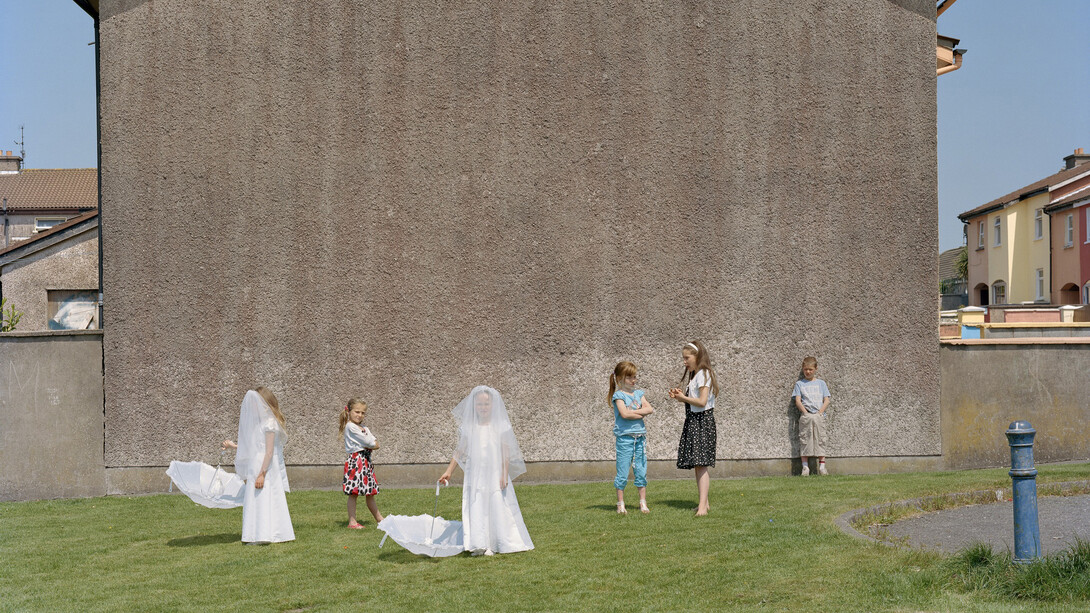 Doug DuBois, My last day at seventeen: Aisling and Jemma’s first communion, 2011. Courtesy of Irish Museum of Modern Art