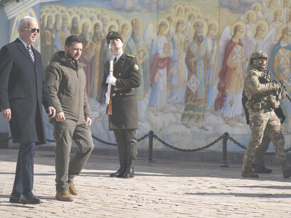 Visita del presidente de los EE. UU., Joe Biden a Ucrania, 20 de febrero de 2023