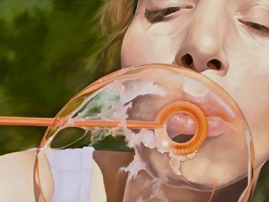 Daryl Zang, Bliss, 2012 Formatting, 32 x 48 in, Oil on Canvas, framed