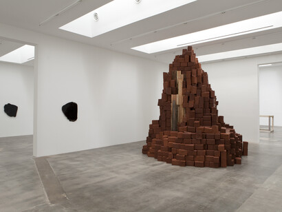 Anya Gallaccio, Installation view, 2014, Blum & Poe, Los Angeles. Courtesy of the artist and Blum & Poe, Los Angeles