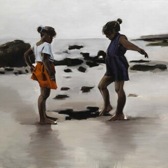 Lynette Yiadom-Boakye, Condor and the Mole, 2011, Arts Council Collection, Southbank Centre, London © the artist