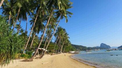 Corong Corong Beach, El Nido,  Palawan, Filippine