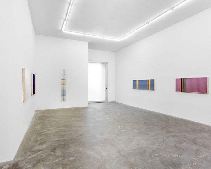 Brian Wills, Exhibition view. Courtesy of Praz-Delavallade