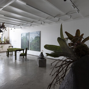 Romina Orazi, Ancestral visions of the future, exhibition view. Courtesy of Praxis