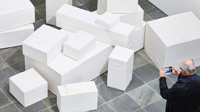 Rachel Whiteread. Courtesy of Belvedere 21