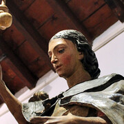 Religiosidad popular, Exhibition view. Courtesy of Museo Unicaja de Artes y Costumbres Populares