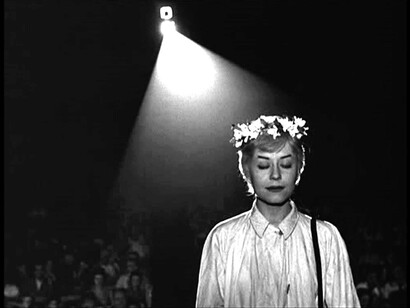Una scena de "Il pellegrinaggio" ne "Le notti di Cabiria"