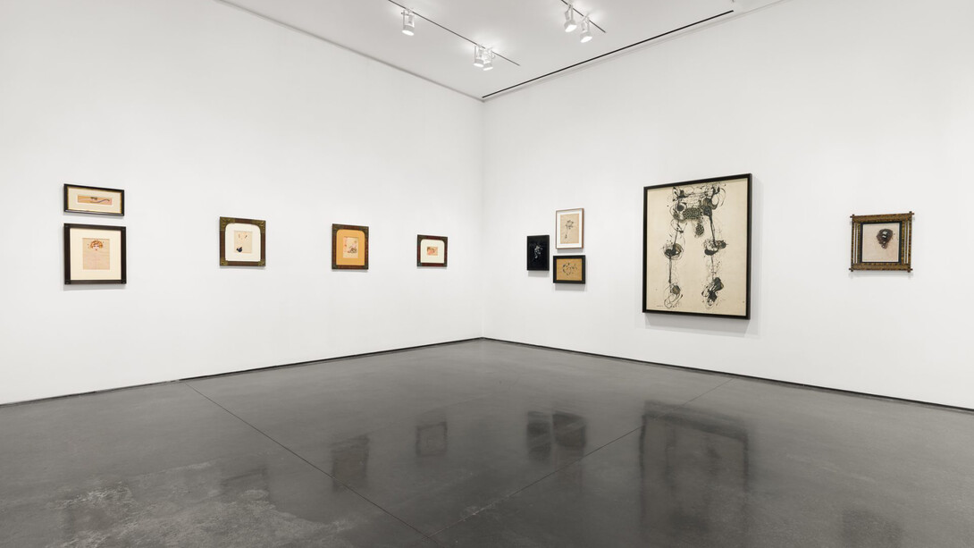 Carol Rama, The tongue, the eye, the foot, exhibition view. Courtesy of Aspen Art Museum