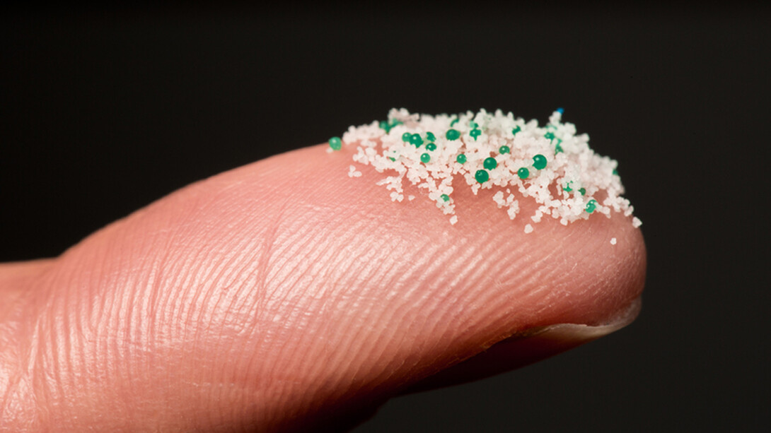 Microgranuli di plastica presenti nelle acque