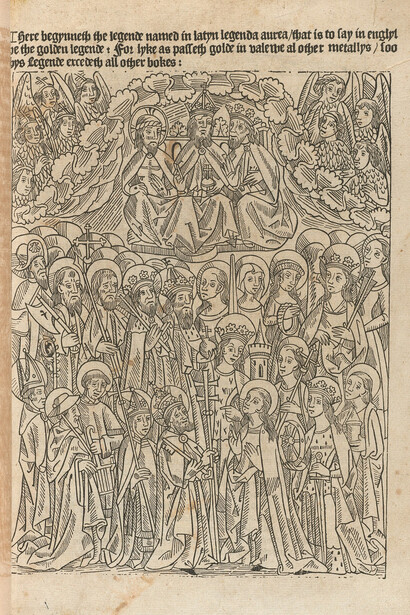 Legenda aurea, von Jakobus de Voragine, ca. 1264