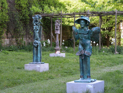 Roberto Sebastian Matta. Sculture, Giardino di Palazzo Soranzo Cappello, Venezia