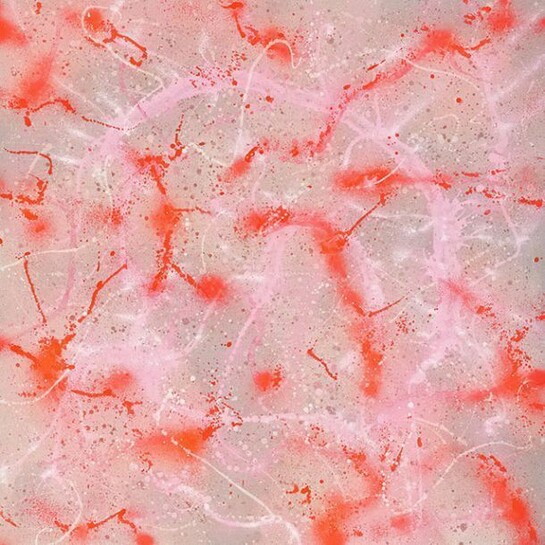 Danza Cosmica, 2012, Acrylic on canvas, 39 3/8 x 39 3/8 inches, 100 x 100 cm © 2014 Alberto Di Fabio. Courtesy Gagosian Gallery