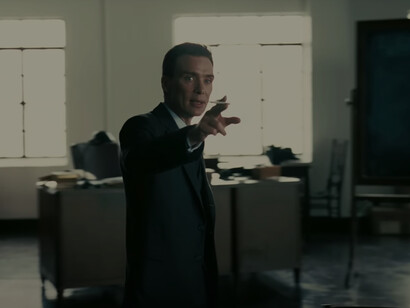Cillian Murphy, in Oppenheimer movie as J. Robert Oppenheimer