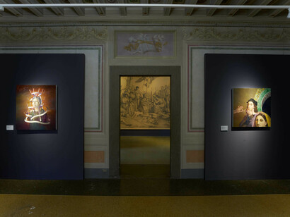 Carlo Maria Mariani, Arte beyond time, vista della mostra. Per gentile concessione delle Gallerie degli Uffizi