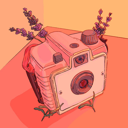 Obra de Ana Elena Aguilera, ilustradora mexicana