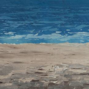 Brion Gysin, Sheltering sky (Sahara) (détail), 1958. Avec l'aimable autorisation du Musée d'Art Moderne de Paris