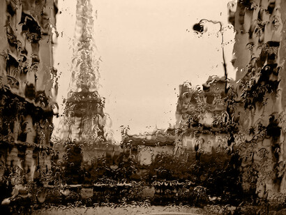 Christophe Jacrot; Serie fotográfica: París bajo la lluvia