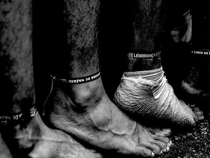 Os pés da festa popular