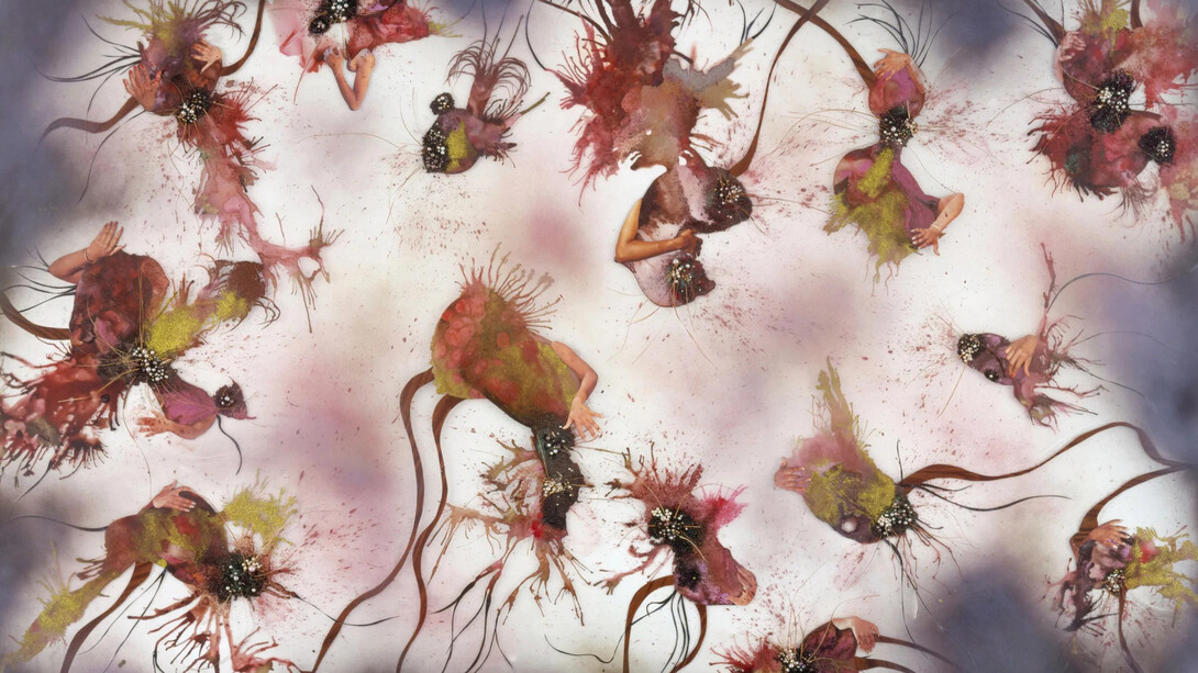 Wangechi Mutu, Cassandra (detail), 2007. Courtesy of Cristin Tierney Gallery