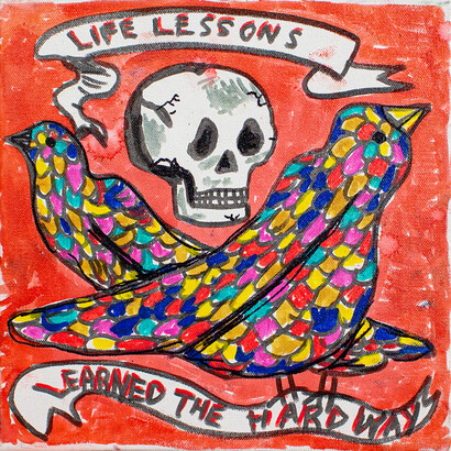 Casey McGlynn, Life lessons. Courtesy of Foster/White Gallery