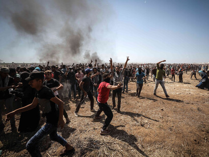 Desde el 30 de marzo de 2018, la frontera de Gaza ha sido escenario de protestas de los palestinos desplazados