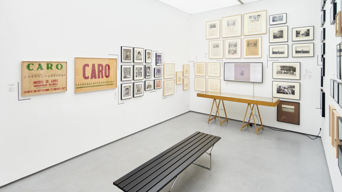 Claudio Perna y Antonio Caro, Coincidentes, vista de exhibición. Cortesía de 1 Mira Madrid