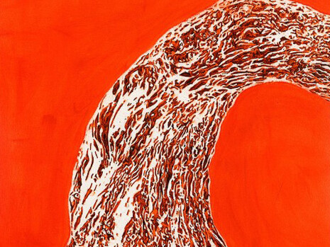Tony Bevan, (b. 1951), Trunk (PP1535), 2015
Acrylic and charcoal on paper, 85 x 90 cm; (33 1/2 x 35 3/8 in.). Courtesy of Ben Brown Fine Arts