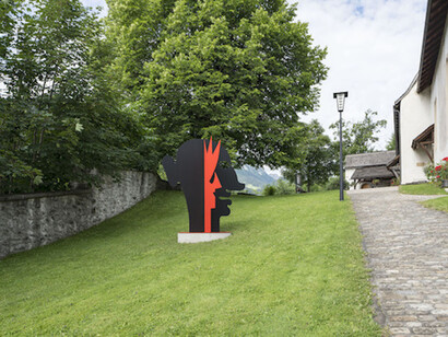 Calder in the Alps, Exhibition view. Courtesy of Hauser & Wirth