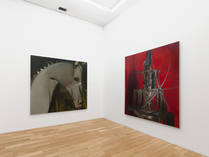 Rae Klein, Second face, exhibition view. Courtesy of Nidocim Gallery