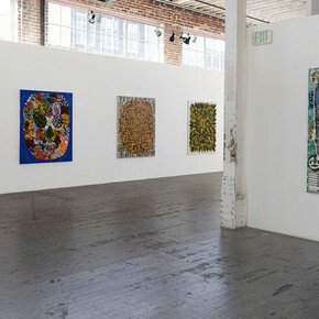 Upon a Slitted Sheet I Sit. Courtesy of Gallery 16