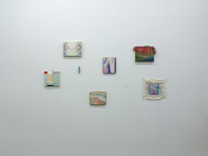 Various artists, Fragments of being, exhibition view. Courtesy of Morgan Lehman Gallery