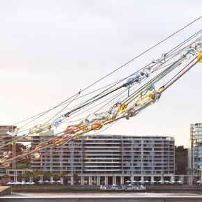 Kate Newby, Hours in wind, exhibition view. Courtesy of MCA