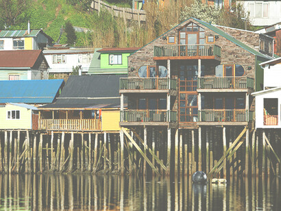 L'isola di Chiloé è piovosa, isolata e quasi sempre è coperta da nebbia
