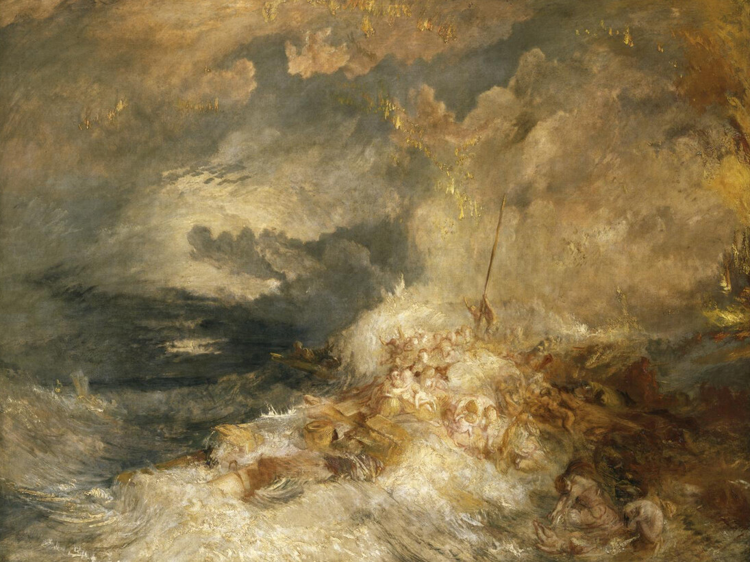 J. M. W. Turner, Fire at Sea