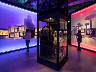 The world of Tim Burton, exhibition view. Courtesy of Design Museum