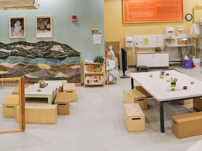 Clay Studio. Courtesy of Portland Children's Museum