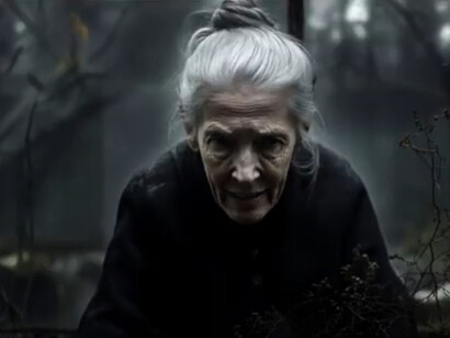 Tratto dal trailer del cortometraggio "Phosgene Tears To Old Kassandra", basato su una storia di Costanza Savini; AI Artist e regista Alessandra Pescetta
