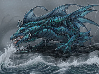 Il coccodrillo del mare