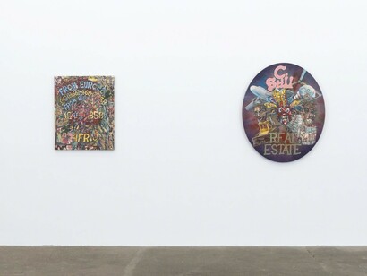 Ivan Morley, Exhibition view. Courtesy of Bortolami