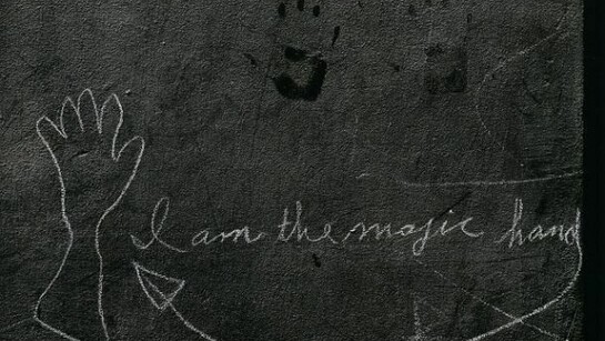 John Gutmann, I am the Magic Hand, 1937, Gelatin silver print, 11 x 14 inches, 27.9 x 35.6 cm, Courtesy of The John Gutmann Photography Fellowship Trust