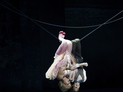 Un momento dello spettacolo Night Circus. Ph Francesca Torracchi