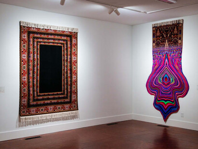 Faig Ahmed, The knot, exhibition view. Courtesy of Sapar Contemporary