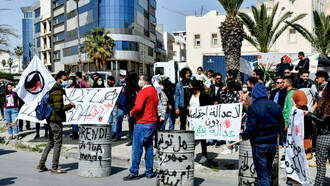 Manifestazione a Soussa