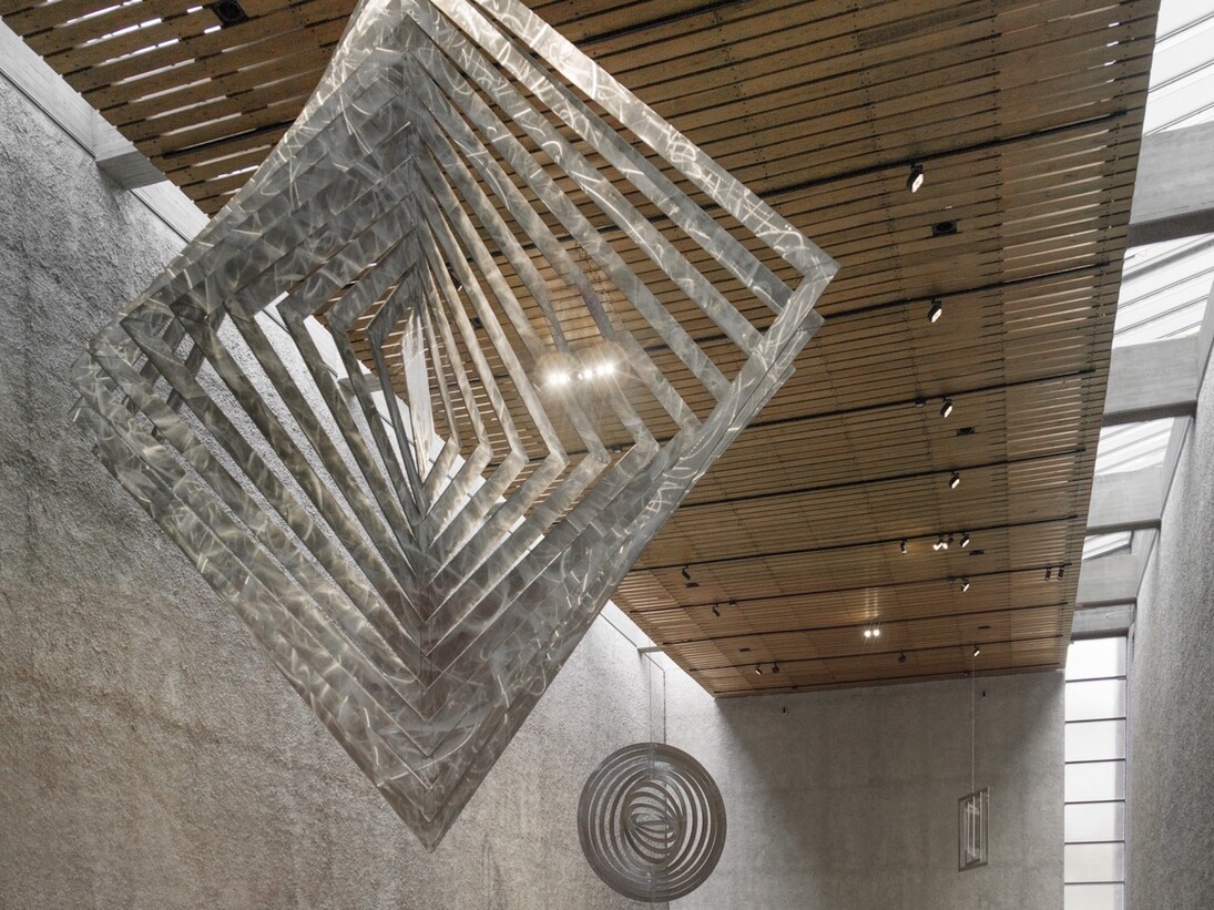 Anselm Reyle, Exhibition view. Courtesy of König Galerie