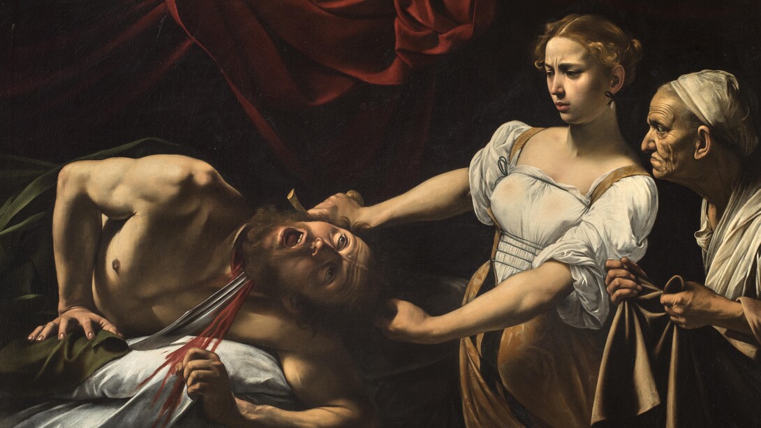 Caravaggio, Giuditta e Oloferne, 1598-1602. Courtesy of the Palazzo Barberini