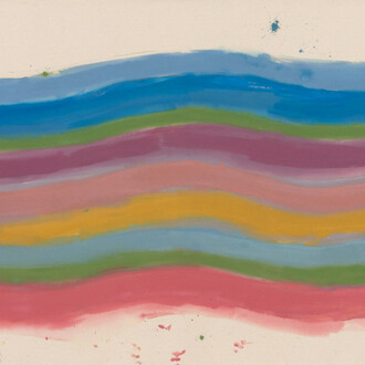 Pat Lipsky, Visit, 2024. Courtesy of James Fuentes Gallery