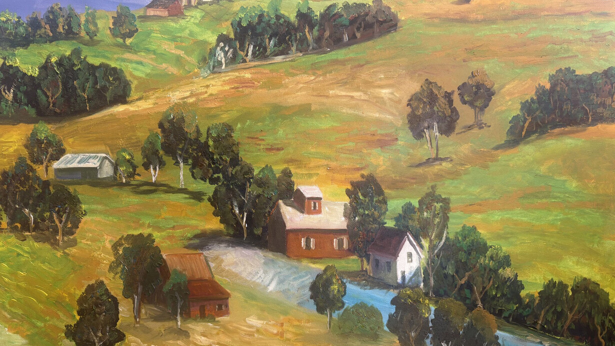 Jacob Dunkel, Pasture (detail), 2010. Courtesy of bG Gallery 