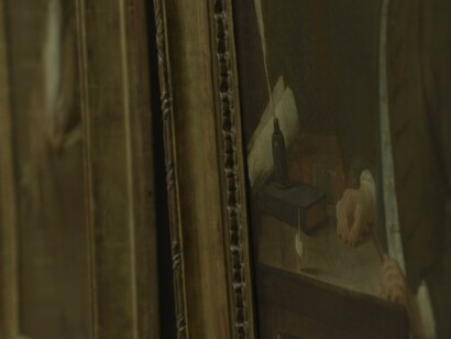 Mark Lewis, Invention au Louvre, 2014. Film HD coul., sil. © Mark Lewis et l’ONF